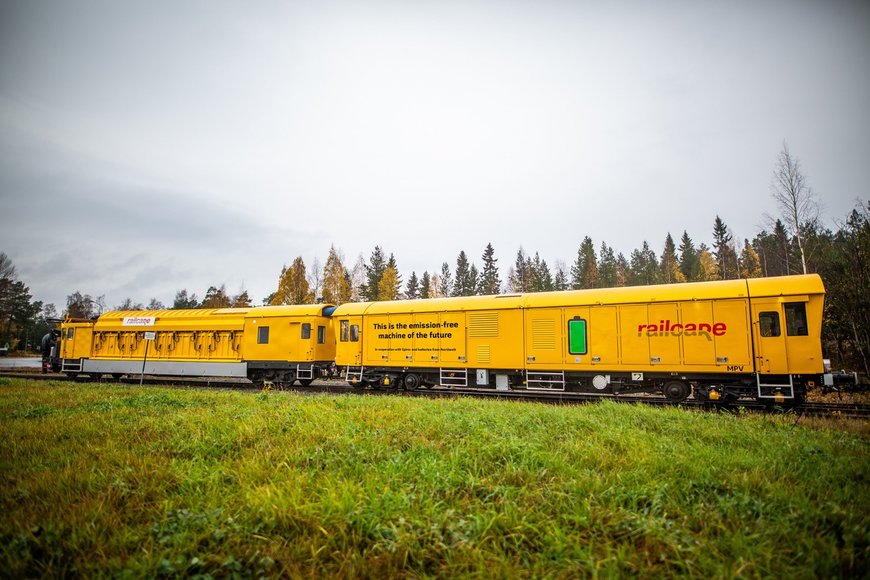 ABB met en œuvre ses engagements durables avec le premier véhicule d'entretien ferroviaire sans émissions de CO2 au monde